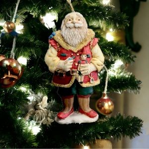 Vintage Santa Niccolo Heritage Santa Collection Ornament By Midwest - 2946-4